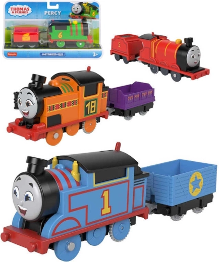Fisher-Price Thomas & Friends battery-powered motorized locomotive with carriage - 1 piece