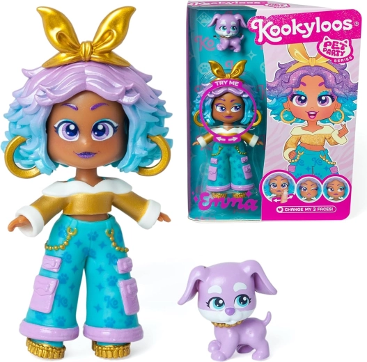 KookyLoos фигурка Emma – Pet Party с кученце