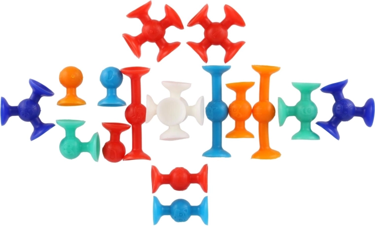 Suction cups for easy connecting