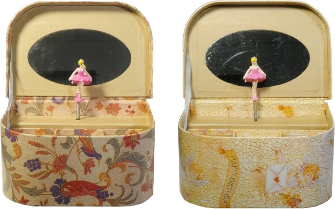 Girls' musical jewelry box with Für Elise melody