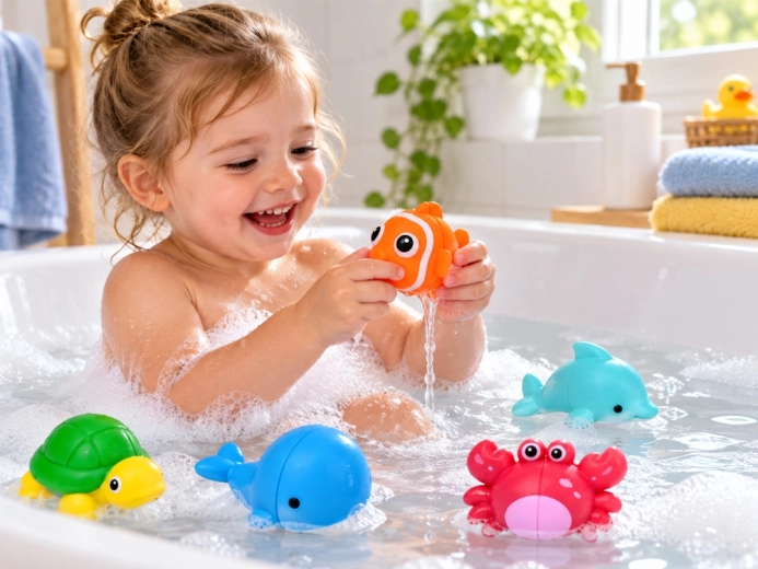 Cheerful Bath Friends