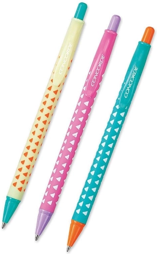 CONCORDE Crazy ballpoint pen, pastel colors