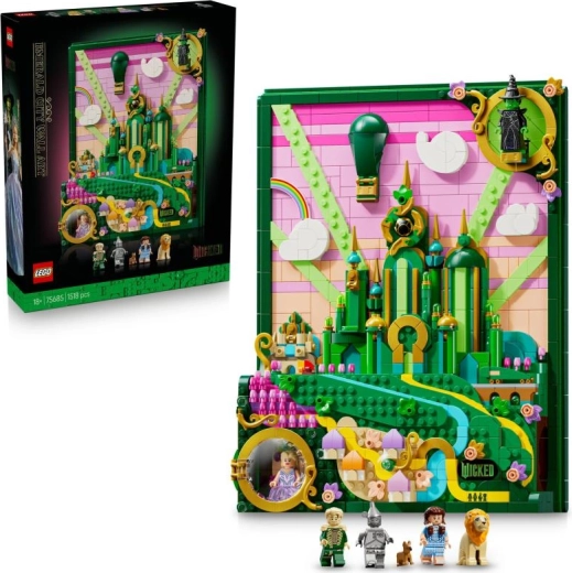 LEGO Wicked стенен арт: Изумруденият град