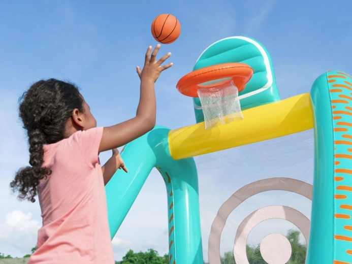 Stable and safe inflatable construction