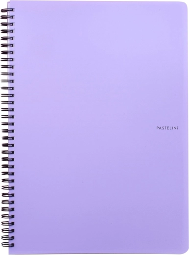 A5 Spiral Notebook PASTELINI Purple