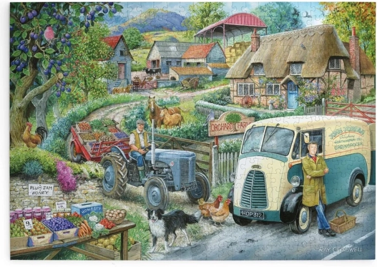 Farm Produce Sales Puzzle, 500 Pieces