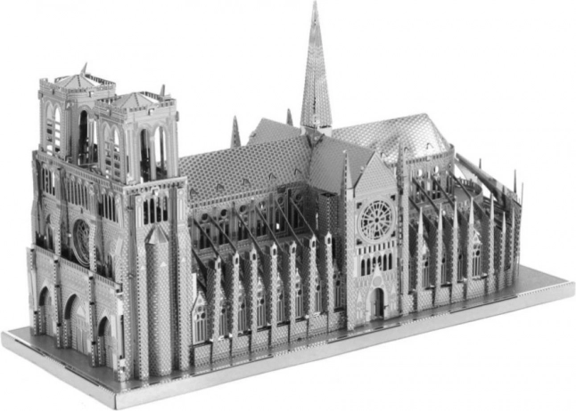 METAL EARTH 3D Puzzle Notre-Dame Cathedral (ICONX)