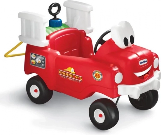 Количка за бутане Little Tikes Spray & Rescue пожарна кола