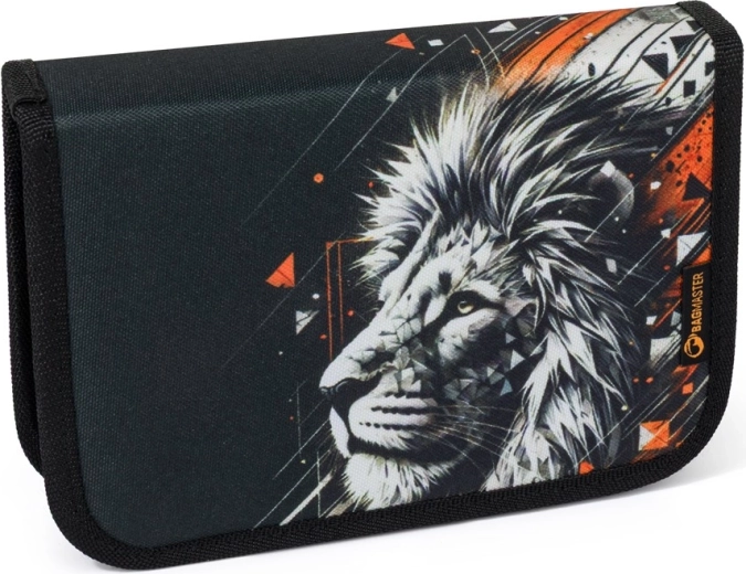Bagmaster school pencil case Vega with lion