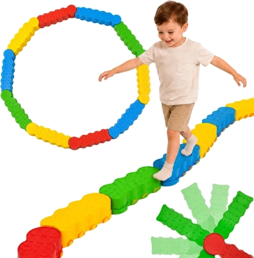 Woopie sensory balance obstacle course - 10 pieces