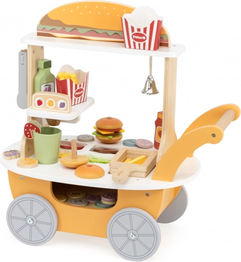 Mobile stand for restaurant role play