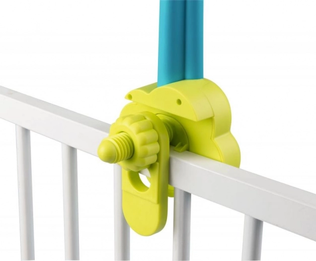Universal and safe crib attachment