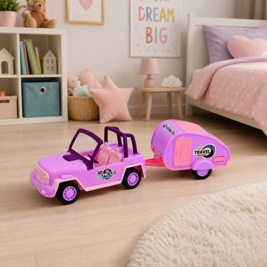 Off-road look and wheels for easy driving