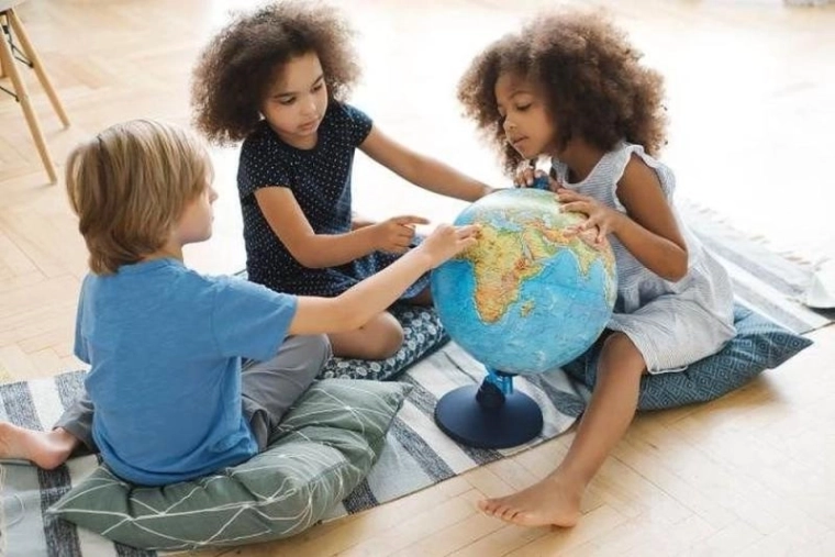 LED нощна Земя за ефектно изображение