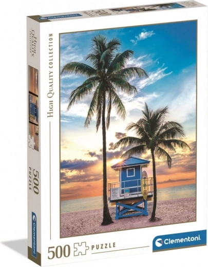Пъзел 500 части CLEMENTONI Miami Beach, Florida