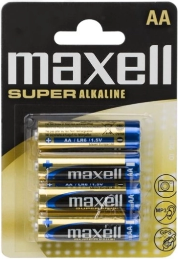 Алкални батерии тип AA LR6, 4 бр.