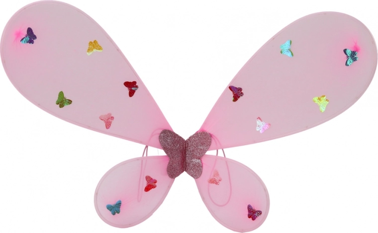 Светещи крила с цветни пеперудки