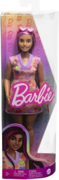Кукла Barbie Fashionistas в рокля със сърчица