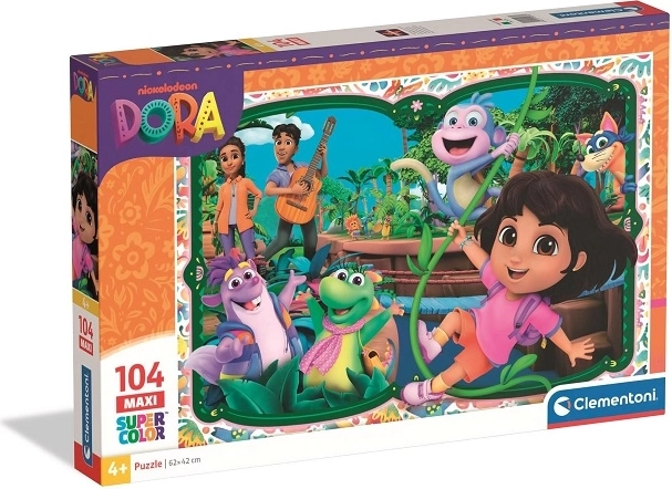 Clementoni макси пъзел Dora SuperColor 104 части