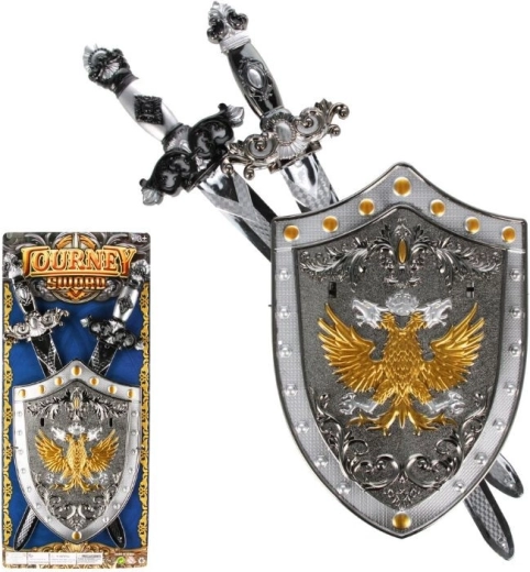 Knight Set – 2 Swords and Shield 20 × 29 cm