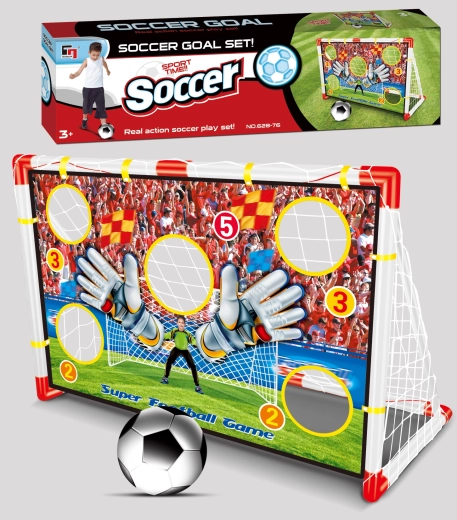 Mega Football Goal with Target