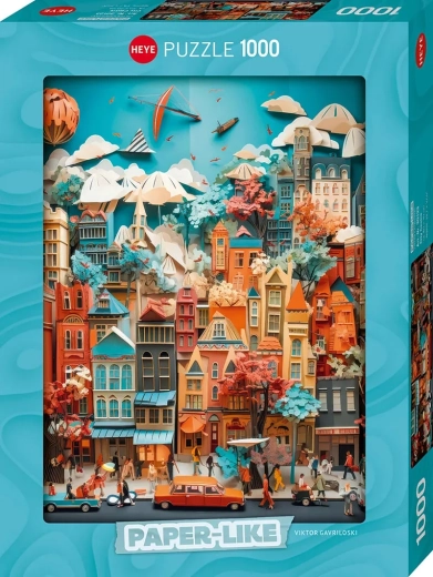 Heye Paper-Like City Centre Puzzle, 1000 Pieces