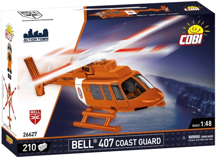 Cobi Bell 407 брегова охрана 1:48 (210 части)
