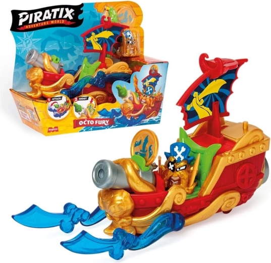 Magic Box Piratix Octo Fury Pirate Ship