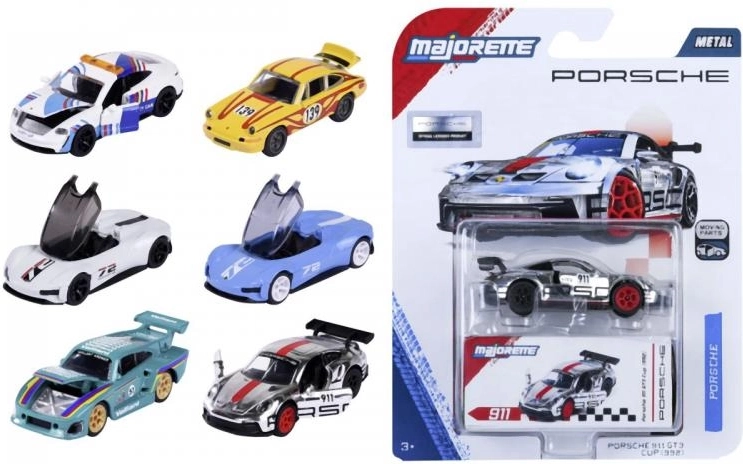 Метална количка Porsche Motorsport Deluxe 1:64