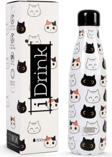 Thermal bottle for cat lovers 500 ml