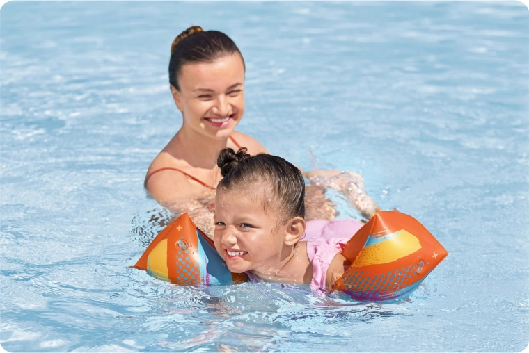 For small beginner swimmers