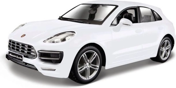 Модел на автомобил Porsche Macan Bburago 1:24 в бял цвят