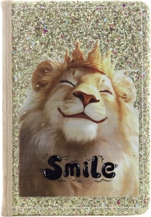 The Lion King Notebook with Plush Cover Boards