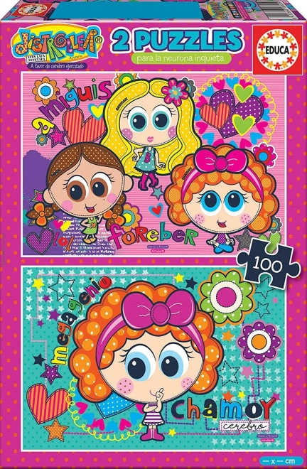 Educa Puzzle Distroller 2x48 pieces