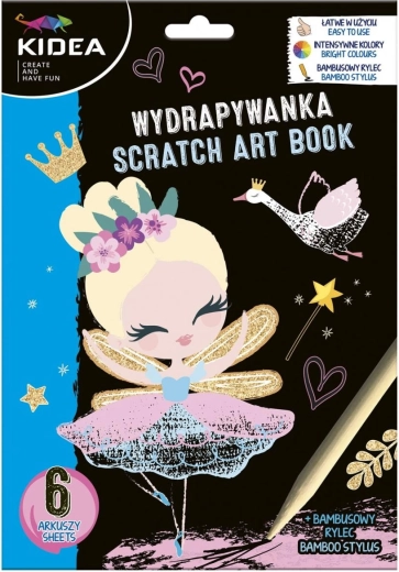 Fairy scratch-art set Derform - 1 piece