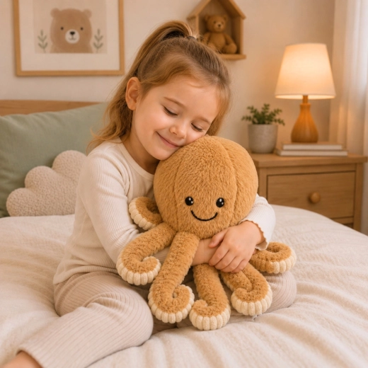 Soft plush cuddle toy