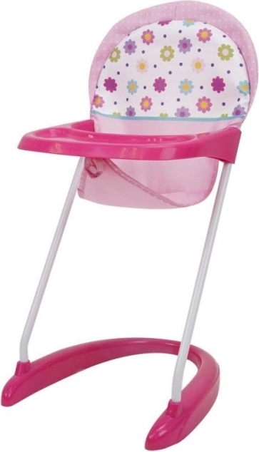 Високо столче за кукла Crew Spring Pink