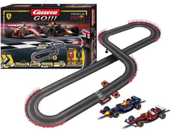 Автописта Carrera GO Champion’s Racing с F1 FERRARI и RED BULL, 4,3 м