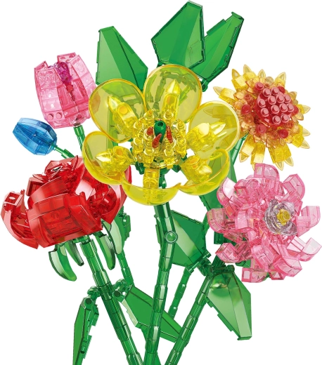 Create your own flower bouquet