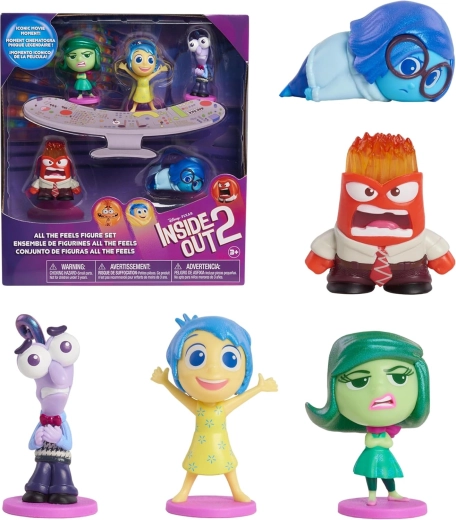 Just Play Inside Out 2 – set of 5 emotion figures Disney Pixar