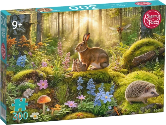 Cherry Pazzi Forest Rabbits puzzle, 300 pieces