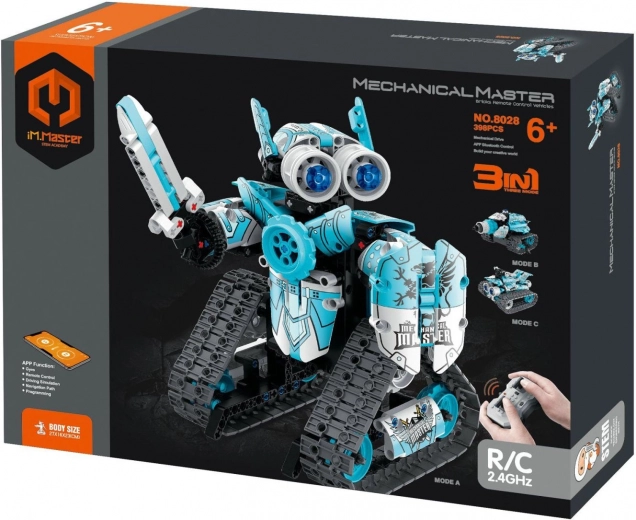 Конструктор iM.MASTER 3в1 програмируем RC робот, превозно средство и изследовател (398 части, 2,4 GHz)