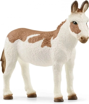 Figurine American Spotted Donkey Farm World