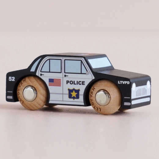 Le Toy Van дървена полицейска количка Сам