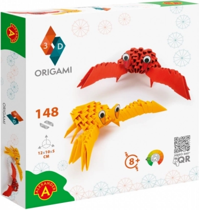 Origami 3D Ракчета креативен комплект