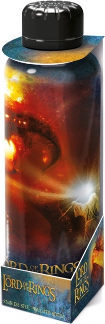 Stainless Steel Bottle with Lord of the Rings Theme