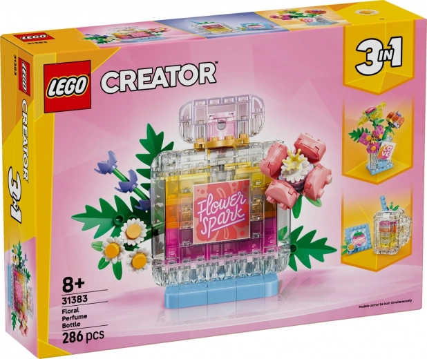 LEGO Creator 3 в 1 цветен флакон за парфюм