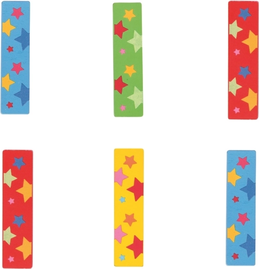 Bigjigs Toys дървена буква Звездичка I