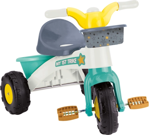 Ergonomic seat and pedals for children’s feet