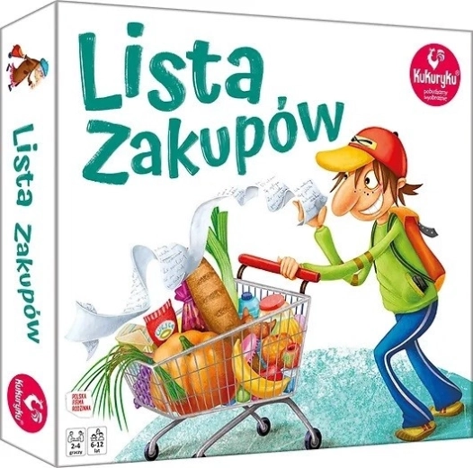 Educational board game Shopping List – KUKURYKU